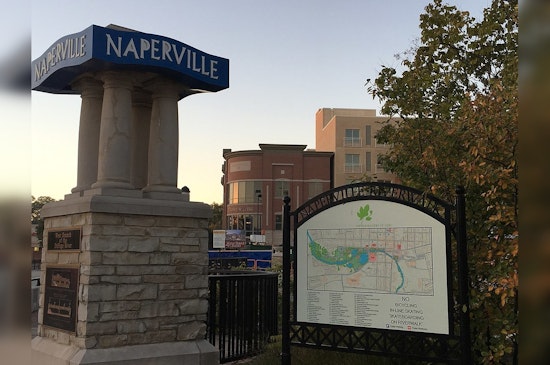 Naperville Greets Visitors with Tradition Over Tech, New Welcome Sign Unveiled