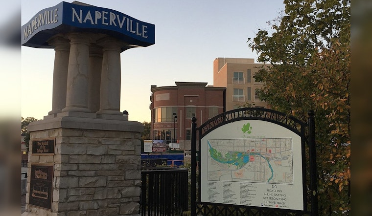 Naperville Greets Visitors with Tradition Over Tech, New Welcome Sign Unveiled