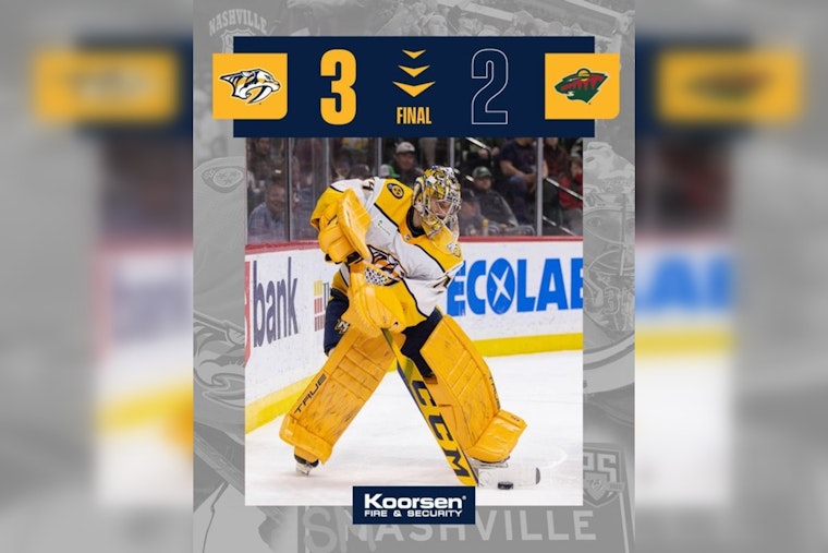 Nashville Predators Claw Back to Overpower Minnesota Wild in Fierce 3-2 Comeback
