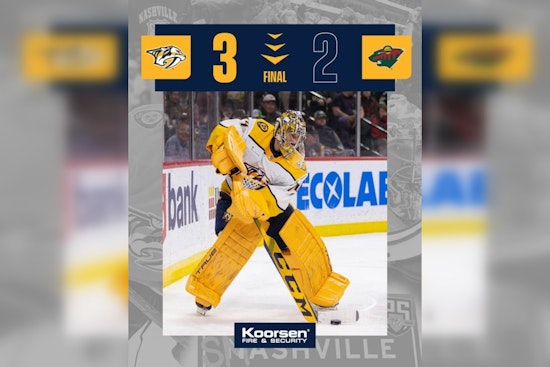 Nashville Predators Claw Back to Overpower Minnesota Wild in Fierce 3-2 Comeback