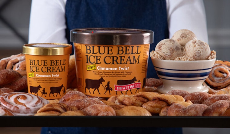 New Cinnamon Twist Ice Cream and Returning Favorites Mark Latest Offerings from Blue Bell