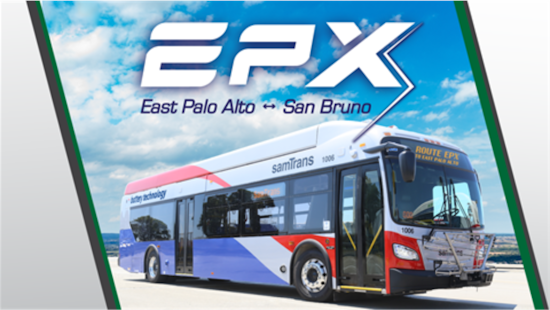 New SamTrans' EPX Express Bus Connects Peninsula Cities with Streamlined Commutes