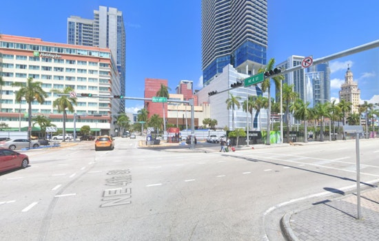 New Year's Day Chaos: Teens Ignite Firework Frenzy and Street Melees in Downtown Miami, Prompting Police Clampdown