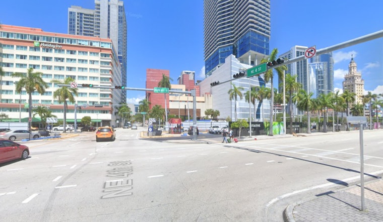 New Year's Day Chaos: Teens Ignite Firework Frenzy and Street Melees in Downtown Miami, Prompting Police Clampdown