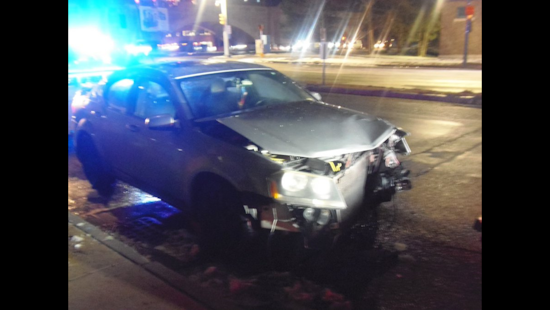 No Injuries Reported After Dodge Runs Red Light, Strikes MBTA Bus in Somerville Intersection