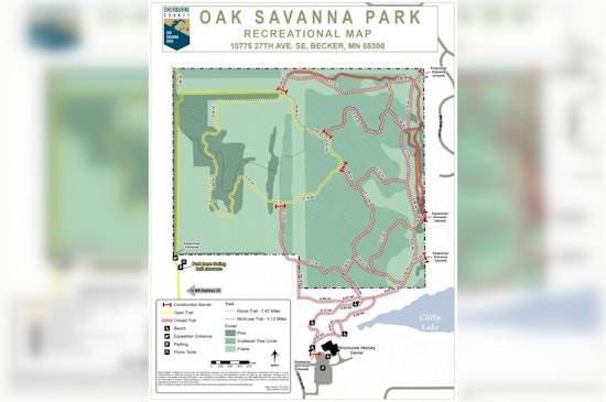 Oak Savanna Park East Trails Closed for Tree Harvest During Restoration Efforts