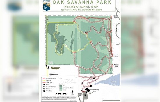 Oak Savanna Park East Trails Closed for Tree Harvest During Restoration Efforts