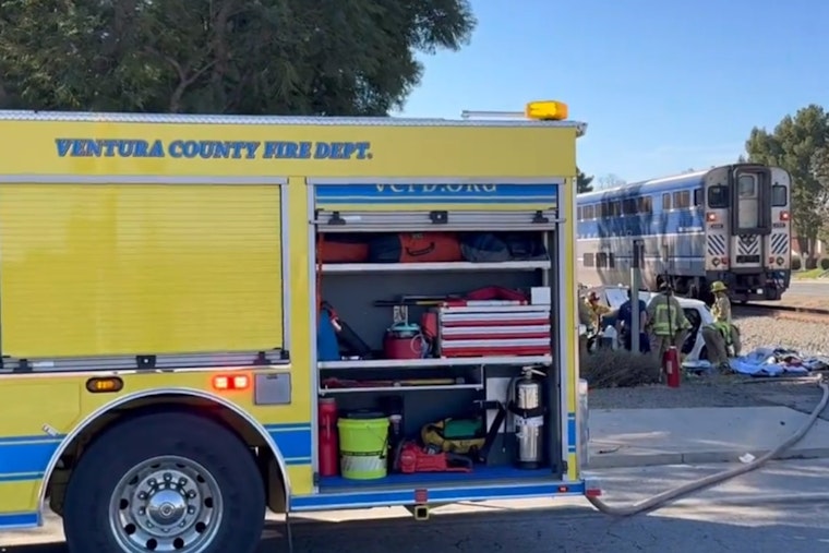 One Critically Injured as Amtrak Train Strikes Vehicle in Camarillo
