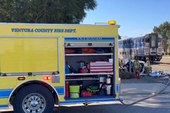 One Critically Injured as Amtrak Train Strikes Vehicle in Camarillo