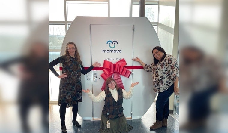 Pflugerville Library Debuts Private Nursing Pod to Support Breastfeeding Families