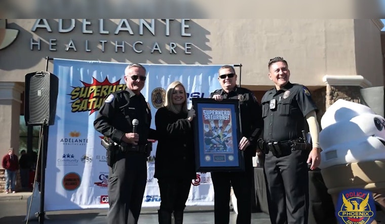 Phoenix athletes row for Camp Patrick, Police Plan Superhero Saturday for Charity