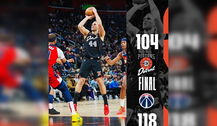 Pistons' Struggles Continue with 118-104 Loss to Wizards Despite Healthy Lineup