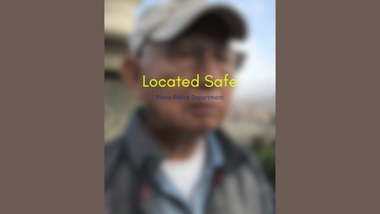 Plano Police Find Missing Elderly Man Unharmed Near Hospital, Community's Efforts Praised