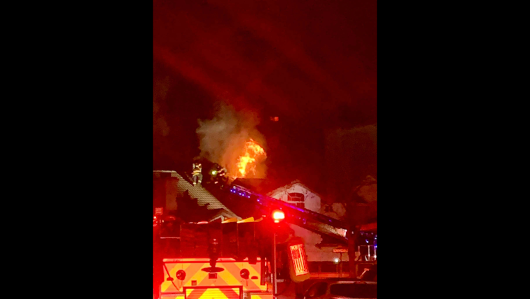 Pleasanton Family Displaced as Fire Engulfs Home, No Injuries Reported