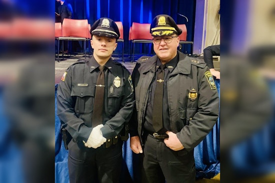Plymouth Police Department Welcomes Hometown Graduate Connor Smith to the Force