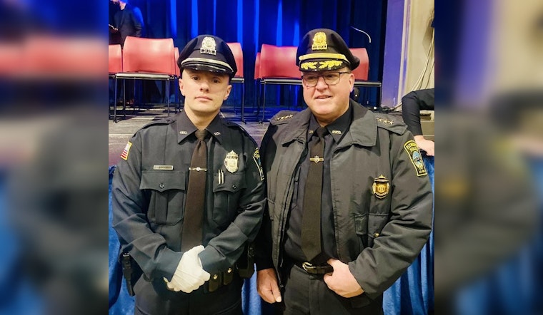 Plymouth Police Department Welcomes Hometown Graduate Connor Smith to the Force