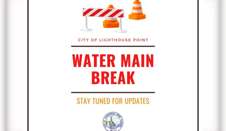 Pompano Beach Issues Boil Water Notice for Lighthouse Point Area After Contractor Breaks Water Main