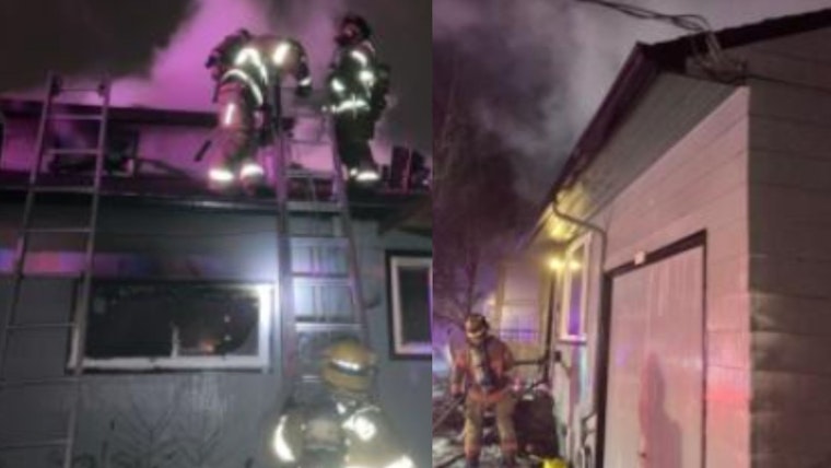 Portland and Gresham Firefighters Tackle Blazes Amid Perilous Ice, Injure One Firefighter and Displace Residents