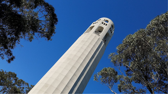 Pro-Palestine Activists Unveil Giant "Let Gaza Live!" Banner at San Francisco's Coit Tower