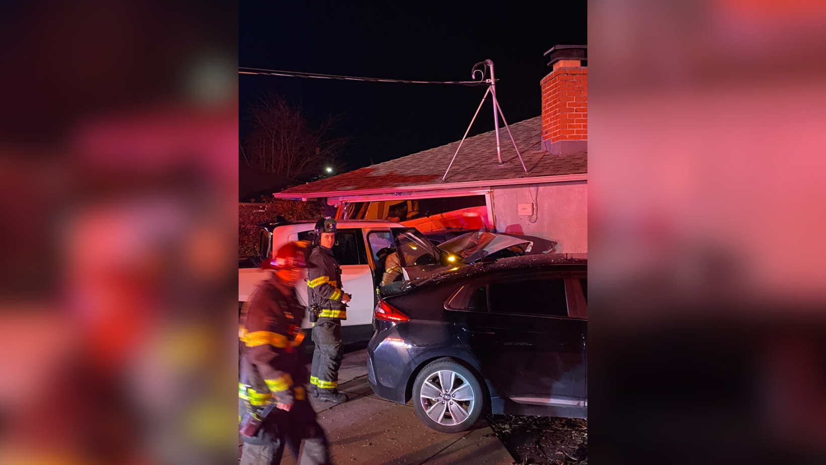 Residents Evacuated After Car Crash Triggers Significant Gas Leak in