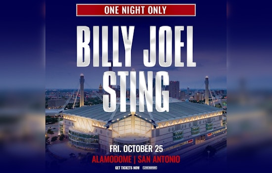 Rock and Pop Titans Billy Joel and Sting to Unite for Memorable Concert at San Antonio's Alamodome