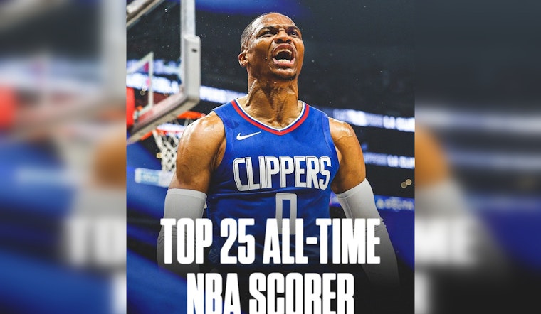 Russell Westbrook Vaults into NBA s Top 25 Scorers Joins Elite