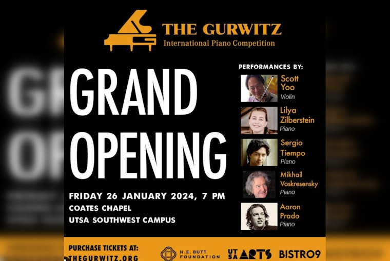 San Antonio Hosts The Gurwitz International Piano Competition, Showcasing Global Talents
