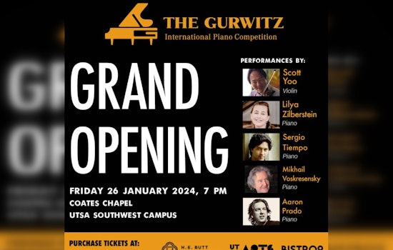 San Antonio Hosts The Gurwitz International Piano Competition, Showcasing Global Talents