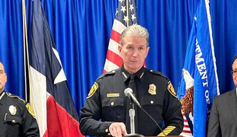 San Antonio Police Chief Reports Drop in Violent Crime, Vehicle Thefts Soar in 2023