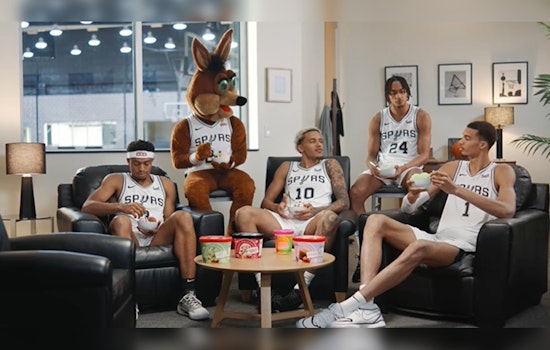 San Antonio Spurs and H-E-B Score with New Creamy Creations Commercials Featuring Victor Wembanyama