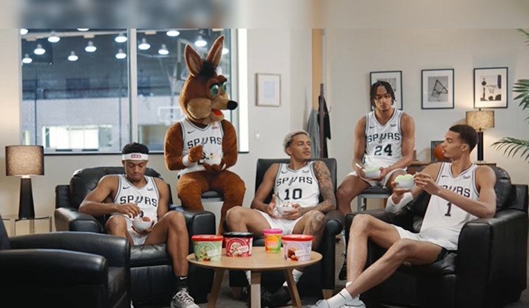 San Antonio Spurs and H-E-B Score with New Creamy Creations Commercials Featuring Victor Wembanyama