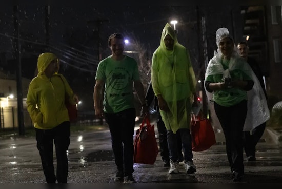 San Antonio Volunteers Brave Rain to Survey Homeless, Uphold Advocate's Legacy