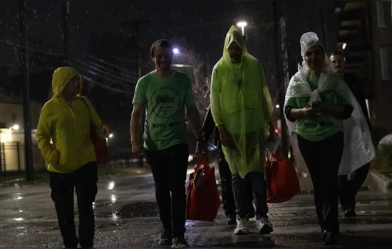 San Antonio Volunteers Brave Rain to Survey Homeless, Uphold Advocate's Legacy