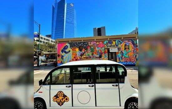 San Antonio Welcomes SaGO, a New Free and Eco-Friendly Electric Trolley Service Downtown