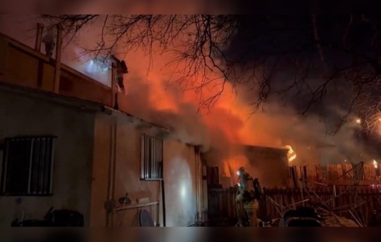 San Bernardino Apartment Complex Engulfed in Flames, Firefighters Quell Blaze in Under an Hour