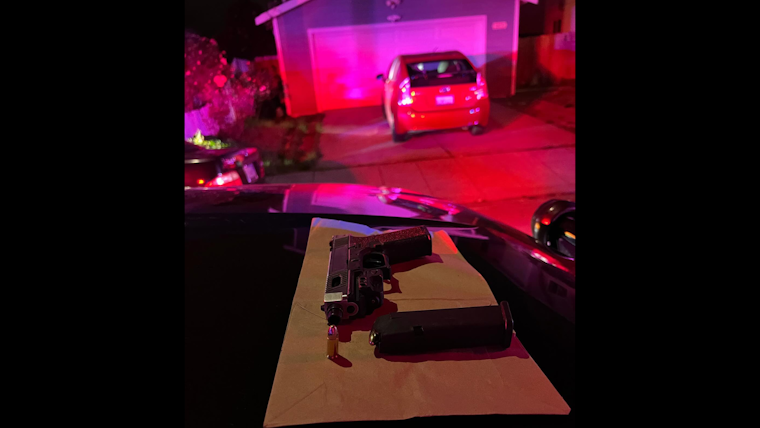 San Pablo Police Arrest Suspect Following Shootout and Pursuit, Recover "Ghost Gun" Linked to Incident