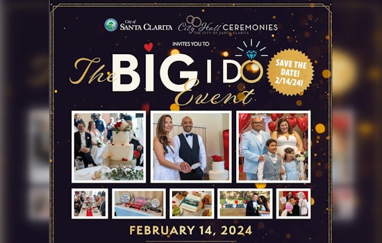 Santa Clarita's "The Big I Do" Offers Dream Valentine's Day Weddings With Prizes Galore
