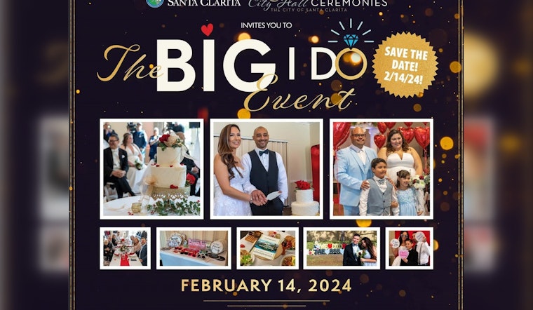 Santa Clarita's "The Big I Do" Offers Dream Valentine's Day Weddings With Prizes Galore