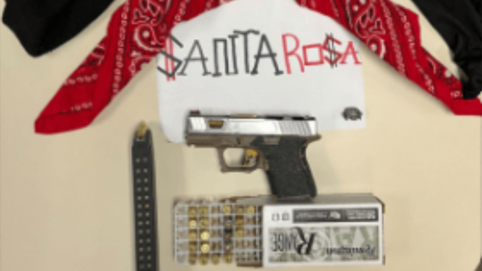 Santa Rosa Police Arrest 19-Year-Old With Modified Firearm Amid Gang