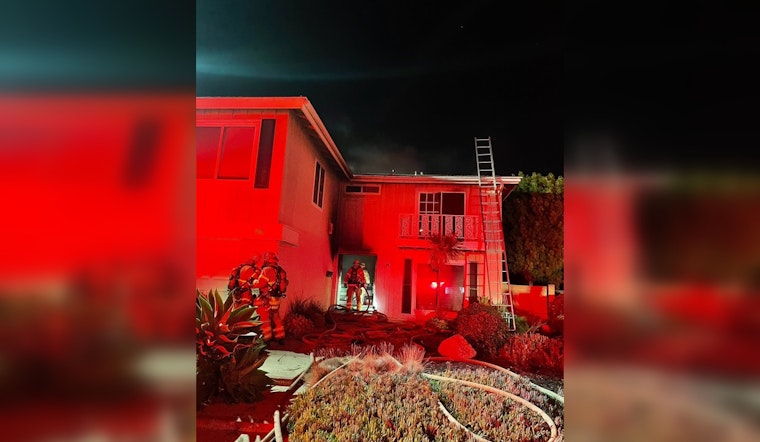 Seal Beach Home Engulfed by Blaze, Firefighters Save One, Another Perishes