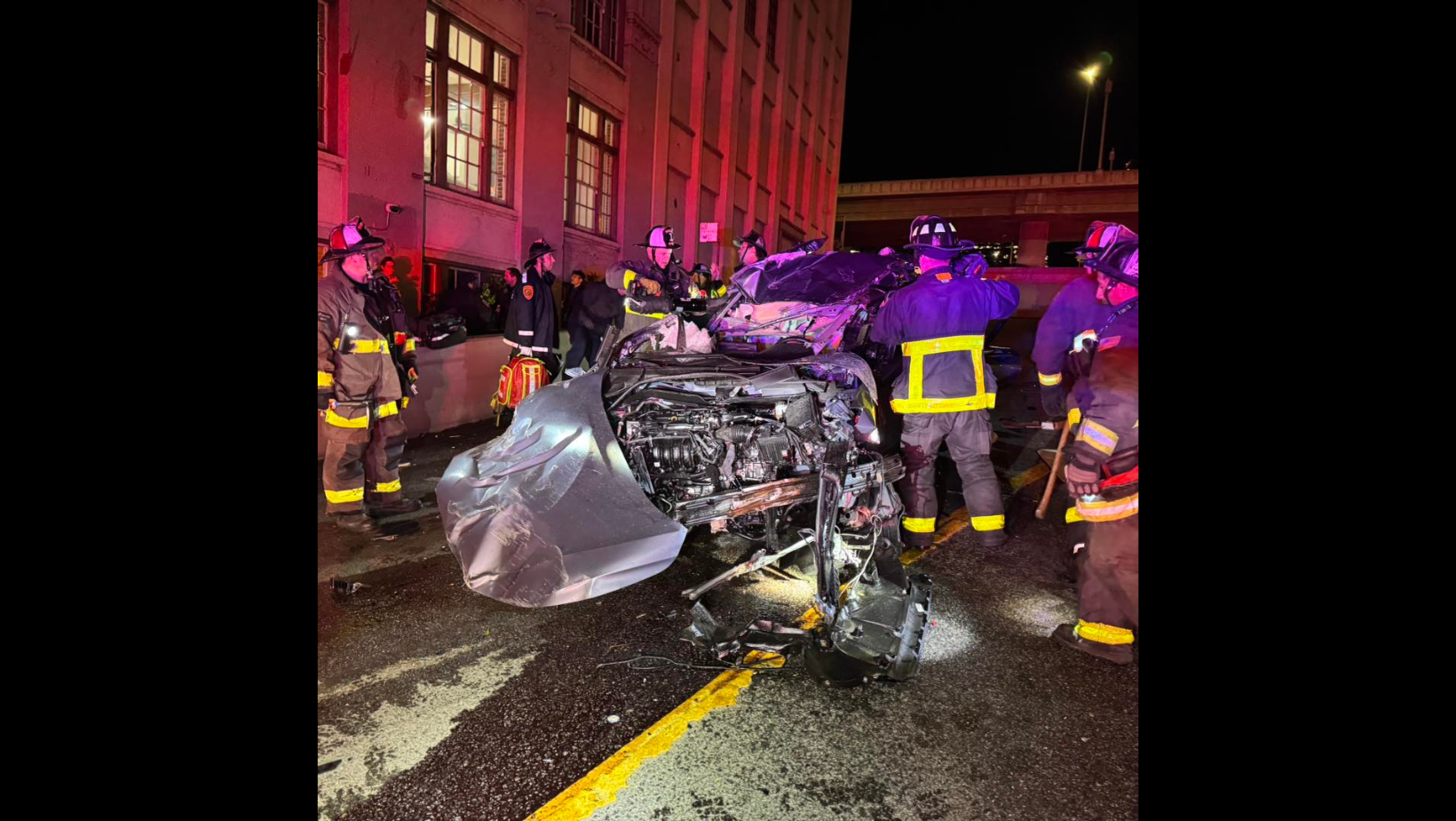 Seatbelt Saves Driver in Dramatic I 80 Crash Near San Francisco Bay