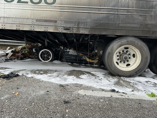 Serious Injuries Reported After Fiery 18-Wheeler Crash Causes Traffic Mayhem in North Austin