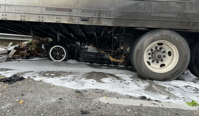Serious Injuries Reported After Fiery 18-Wheeler Crash Causes Traffic Mayhem in North Austin