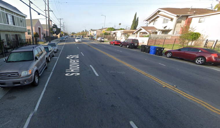 Six Injured in Four-Vehicle Collision on S Hoover St in Los Angeles