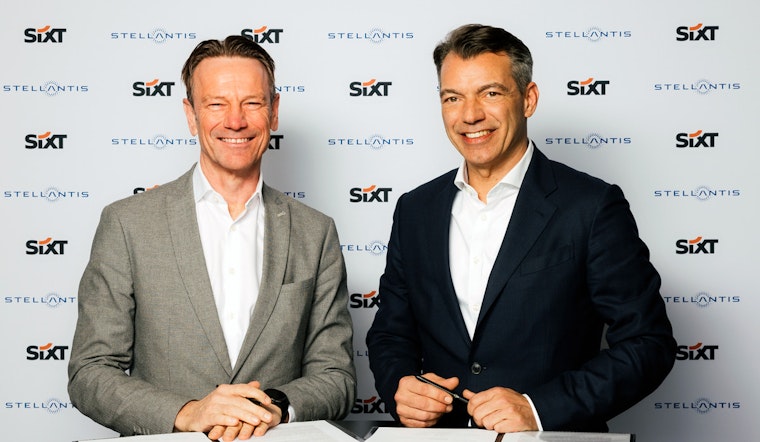 Sixt Revs Up its Fleet with Up to 250,000 Stellantis Vehicles, Eyeing a Greener, Tech-Forward Future