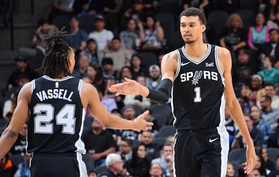 Sochan, Wembanyama Shine with Double-Doubles as Spurs Topple Blazers 116-100