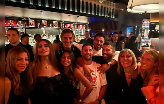 Sofía Vergara Joins Soccer Icon Lionel Messi for Star-Studded Miami Beach Dinner Amidst Ongoing Legal Battle
