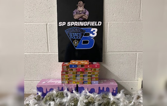 Springfield Man, 19, Arrested and Charged With Intent to Distribute Narcotics After Traffic Stop
