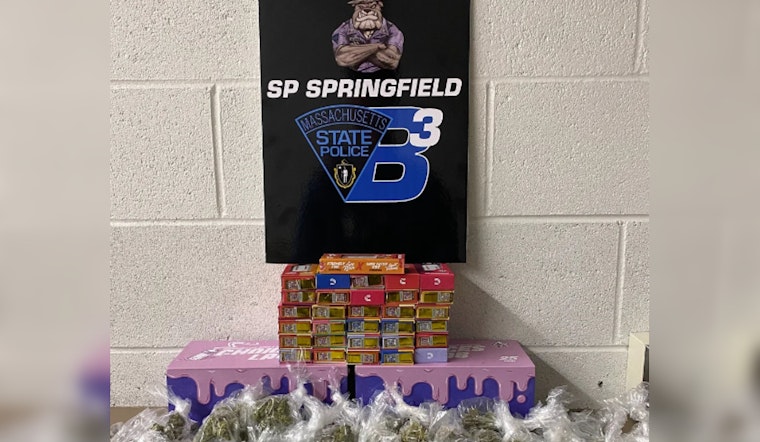 Springfield Man, 19, Arrested and Charged With Intent to Distribute Narcotics After Traffic Stop