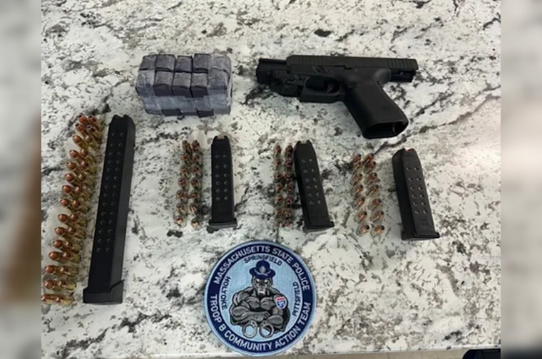 Springfield Man Charged with Fentanyl Trafficking, Illegal Firearm Possession Following Whately Traffic Stop